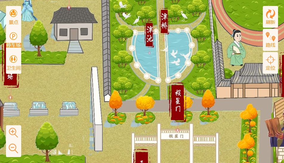 祥符手绘地图景区语音讲解导览系统：智慧景区建设的基石